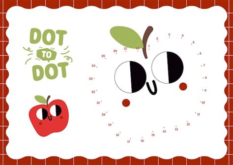 Premium Vector Flat design vector connect dot to dot challenge