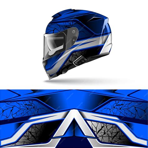 Premium Vector Helmet design vector template editable