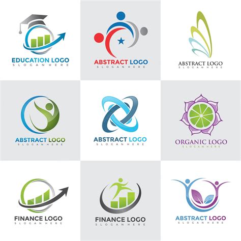 Premium Vector Modern Logo Design Templates Set