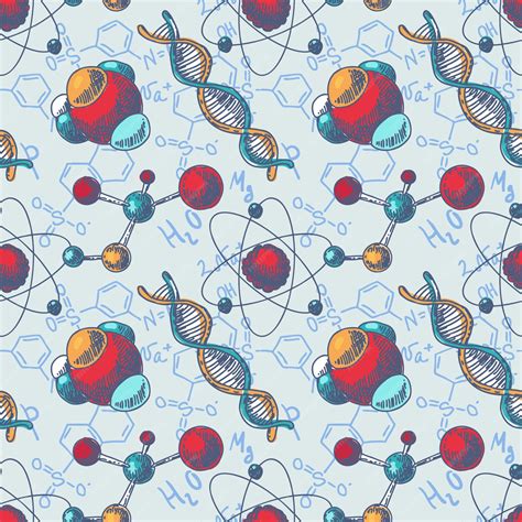 Premium Vector Science pattern design