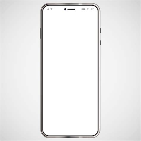 Premium Vector Smartphone screen template