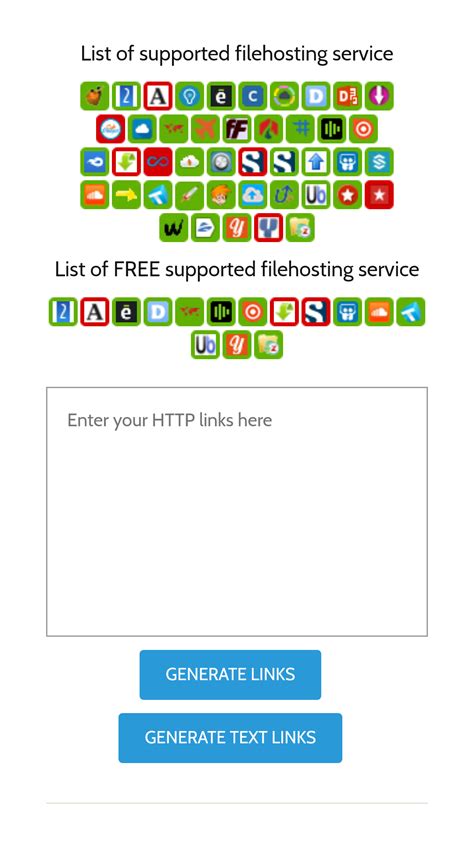 Premium link generator. .