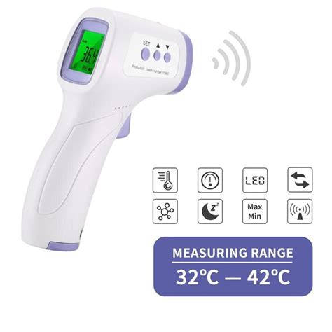 Premix thermometer.  Infrared thermometer measures temperature through non-contact ...