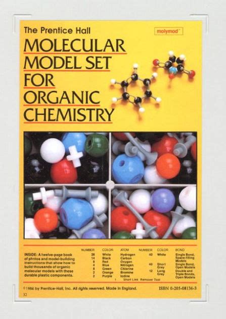 Prentice hall molecular model kit manual. - Acs exam study guide general organic biochemistry.
