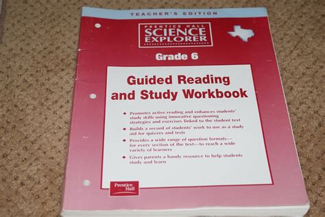 Prentice hall science explorer grade 6 guided reading and study workbook. - Red devil broadcast seed spreader manual.