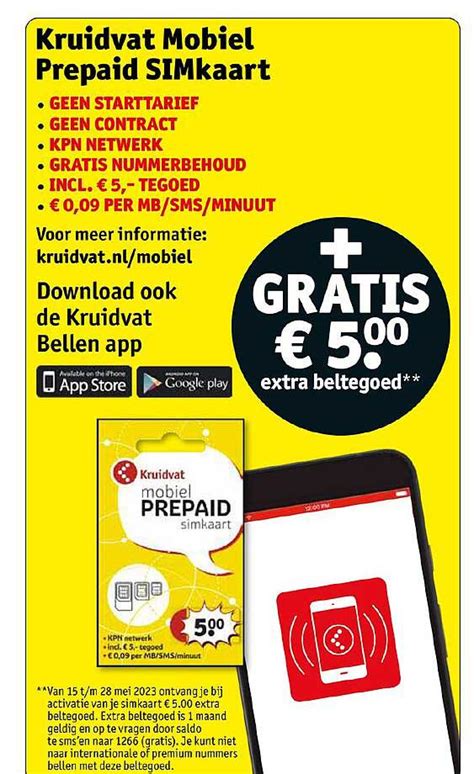 Prepaid Kruidvat NL