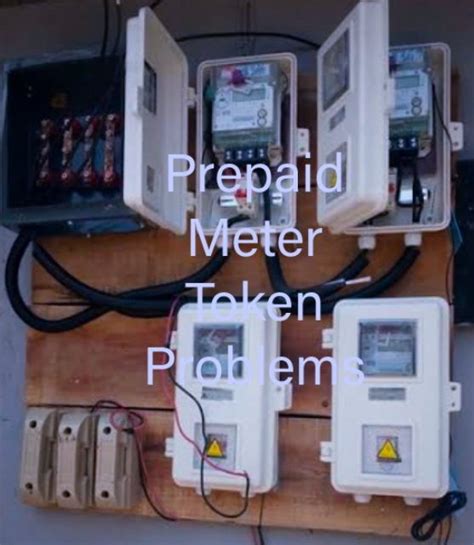 Prepaid meter problems.  Avoid overloading the meter by using too many high-power appliances...