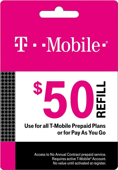 Prepaid refill tmobile. 1. Enter The T-Mobile Phone Number. To refill a T-Mobile account, just enter the T-Mobile phone number. Please make sure to check the number you've entered, as funds will be added to that account. 2. Enter The Refill Amount. Now, all you have to do is choose how much you want to refill on your phone account. The amount should be exactly same as ... 