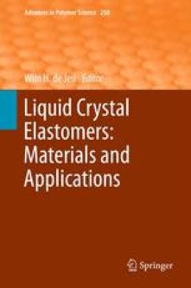 Preparation of Liquid Crystalline Elastomers SpringerLink