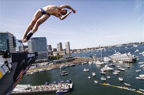 Preparations underway for 2023 Red Bull Cliff Diving World Series event in Boston