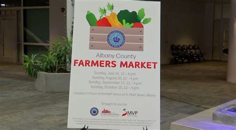 Preparations underway for farmers market outside MVP Arena