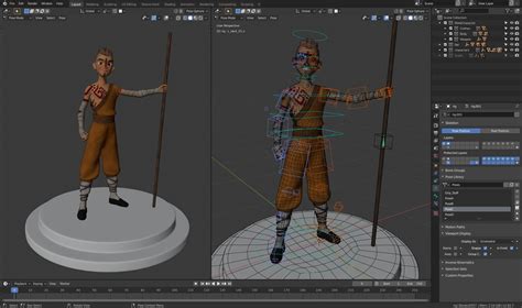 Prepare a 3D Model for Animation With Rigging