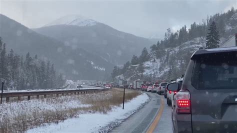 Prepare for delays along I-70 in Colorado during Thanksgiving week