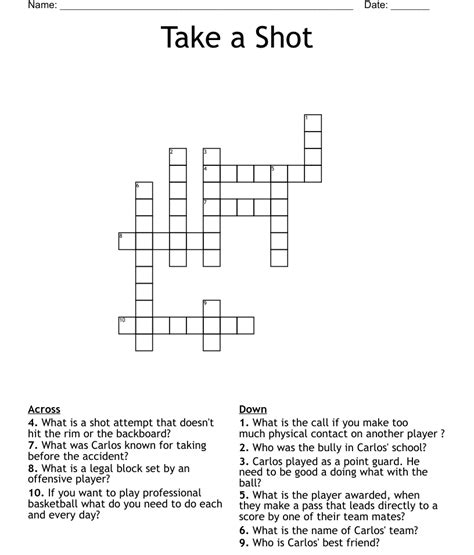 Prepares to be shot crossword. We found 20 possible solutions for this clue. We think the likely answer to this clue is POSED. You can easily improve your search by specifying the number of letters in the … 
