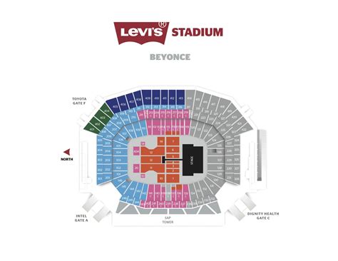 Preparing for Beyoncé concert at Levi's Stadium