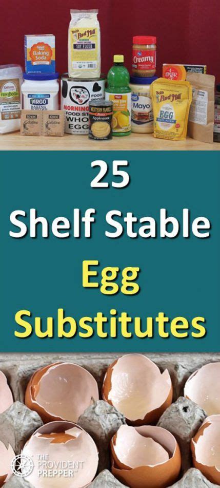 Prepper Pantry: 25 Shelf-Stable Egg Substitutes for …