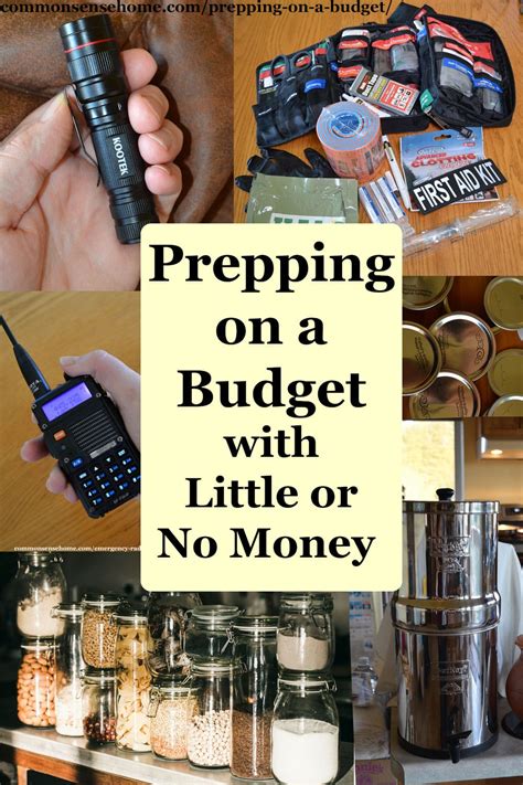 Prepping on a Budget (with Little to No Money)