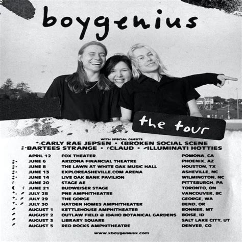 Presale Codes for Boygenius 2023 North American Tour