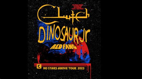 Presale Codes for Clutch No Stars Above Tour with Dinosaur Jr. and Red Fang