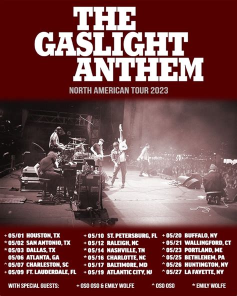 Presale Codes for Gaslight Anthem Fall Tour 2023