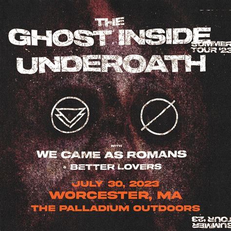 Presale Codes for Underoath and The Ghost Inside Summer Tour 2023