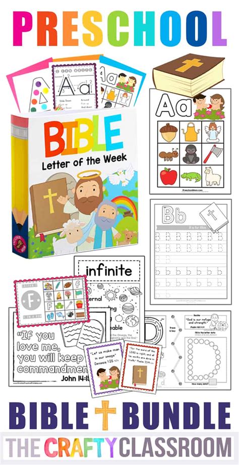 Preschool Bible Curriculum for Christian Homeschool Sunday - Etsy