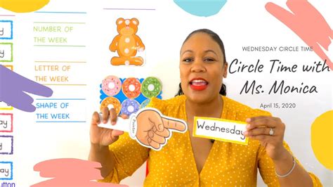 Preschool Circle Time - Learn at Home - Wednesday …