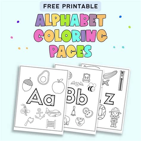 Preschool Coloring Pages Alphabe