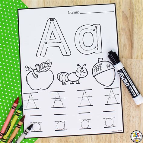 Preschool Letter A Printable