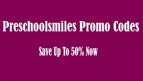 Save with our 26 PreschoolSmiles Coupons available. ️Up to 70% off! Find the newest and verified PreschoolSmiles coupons on Coupert Top to save!