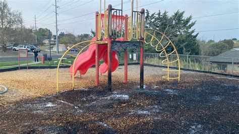 Prescott playground set on fire; arson investigation underway