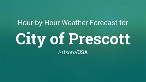 Point Forecast: Prescott AZ Similar City Names. 34.55°N 112.46°W (Elev. 5400 ft) Last Update: 3:35 am MST Oct 10, 2023. Forecast Valid: 4am MST Oct 10, 2023-6pm MST Oct 16, 2023..