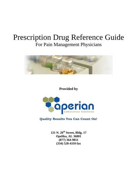 Prescription drug reference guide aperian lab solutions. - Icom ic 211 transceiver repair manual.