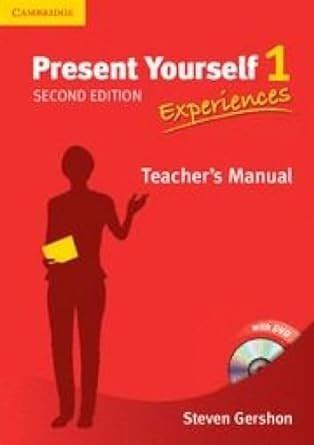 Present yourself level 1 teacher s manual with dvd experiences. - Words their way spelling inventory with guide.