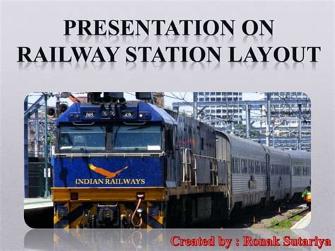 Presentation on Railway STATION LAYOUT - SlideShare