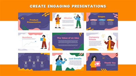 Presentations and videos with engaging visuals for .