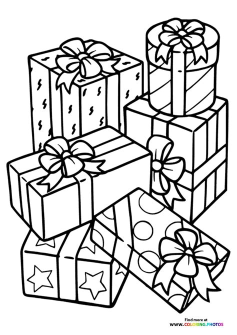Presents Coloring