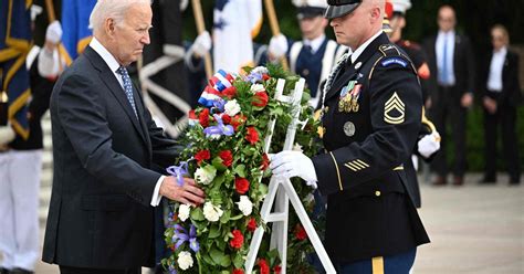 President Biden honors troops’ sacrifice on Memorial Day