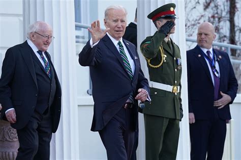 President Joe Biden in Ireland: ‘It’s an honor to return’