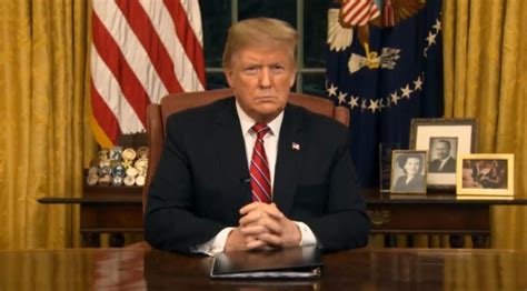 President Trump National Address from the Oval Office