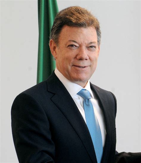 Colombia's President Juan Manuel Santos attends a joint ne