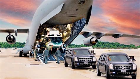 The intricate mechanics of presidential travel continue unabated, regardless of whether the purpose is political or governmental. Every trip, mundane or extraordinary, requires a fleet of .... 