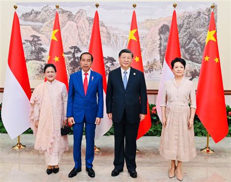 Presidents of Indonesia and China meet to discuss joint projects and regional politics