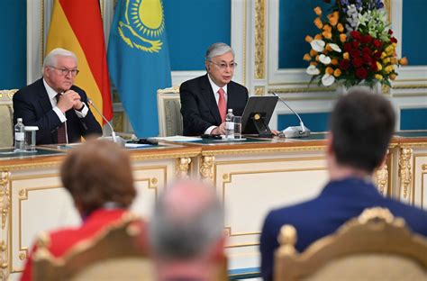 Presidents of Kazakhstan and Germany agree to enhance co-operation