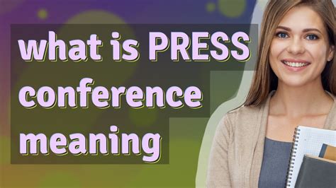 A press conference means that you are calling the press in order to share news of some sort. This news can take many different forms, but very often it is going to mean one of the following ... . 