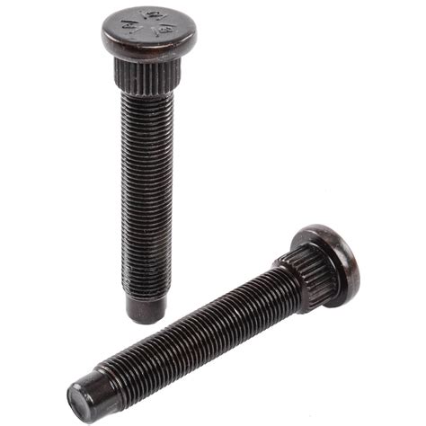 1/2" - 20 x 3" , .625 knurl, Press-In Grade 8 Wheel Stud. Add To Cart. Part # 8020 - 1/2" - 20 x 3" .685" Knurl, Press-In Wheel Stud. $27.00. 8020. SAME DAY SHIPPING (if ordered before 2pm EST) Add To Cart. Part # 8030 - 1/2" - 20 x 1 1/2" 6.25" knurl, Press-In Stock Ford. $22.00. 8030.