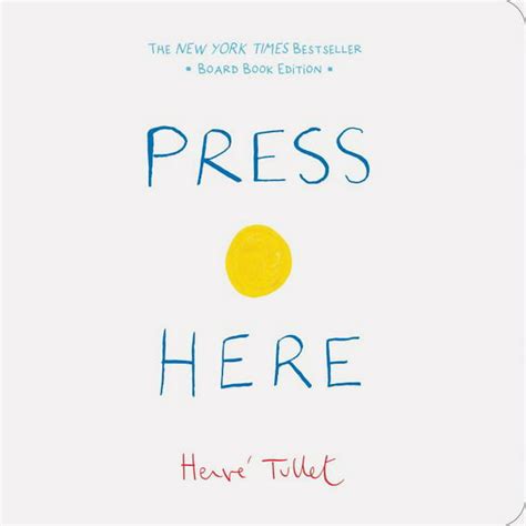 Read Press Here Baby Board Book Learning To Read Book Toddler Board Book Interactive Book For Kids By Herv Tullet