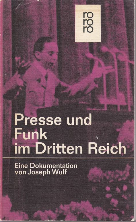 Presse und funk im dritten reich. - The shoelace book a mathematical guide to the best and.
