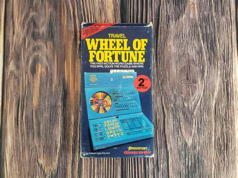 Pressman Boardgame Deluxe Wheel of Fortune (1st Ed) VG eBay