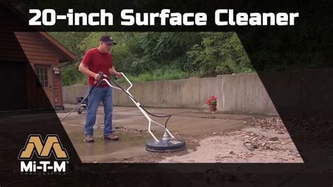 Pressure Washer Surface Cleaners - Mi-T-M Video Tutorials